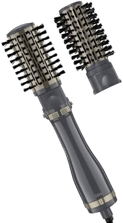 Conair InfinitiPRO Blow Dryer Brush Set, Rotating, 2" & 1" Brush Heads by conair
