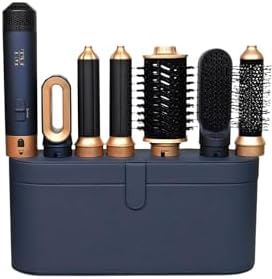 Tress Master 6-in-1 Hot Air Styler & Hair Dryer – Coanda Airflow, Ionic Tech 1000W 110V – 3 Settings: 2 Curling Barrels, Volumizing Brush, Straightener, Hot Comb + Travel Case | No Extreme Heat Damage - Image 5
