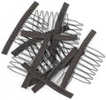 30 Pcs Wig Clips Wig Combs to Secure Wig 7-Teeth Wig Combs for Making Wig Caps (30 Pcs, Brown) by xuxisowo