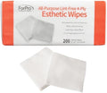 ForPro All-Purpose Lint-Free 4-Ply Esthetic Wipes, 200ct, 4"x4" by ForProProfessionalCollection