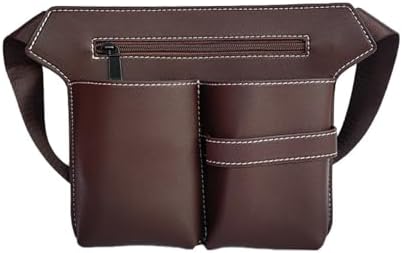 Scissor Bag,Barber PU Leather Waist Pouch,Professional Hairdressing Tools Storage Holster with Waist Belt,Hairstylist Waist Belt,Professional Hairdressing Tools Storage Holster by CRSUSUKJ