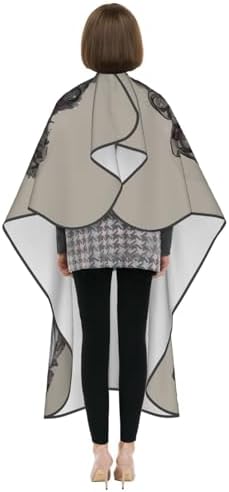 Skull Vintage Hair Cutting Barber Cape Hair Salon and Dyeing Styling Cloth for Women/Men - Image 3