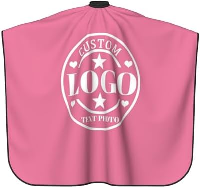 Custom Barber Cape Customized Haircut Capes Logo Text Photo Salon Hairdressing Apron for Home and Barbershop - Image 2