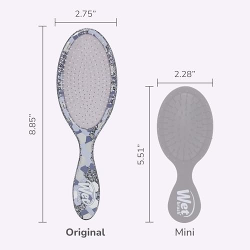 Wet Brush Original Detangler Hair Brush, Purple (Groovy Disco), Ultra-Soft IntelliFlex Bristles, Detangling Bristles Glide Through Tangles (Wet Dry & Damaged Hair), Women & Men - Image 5