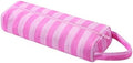 RSRSLEII Striped Hair Tools Travel Bag, Portable&Foldable, Rose Red&Pink by RSRSLEII