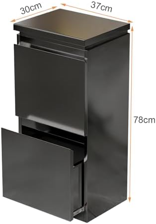 Stainless steel Beauty Salon Storage Cabinet, 3 Drawers Barber Salon Station for Hair Stylist, Barber Salon Station Styling Station Equipment, Barber Shop Beauty Spa Tattoo Tool Storage Cabinet - Image 2