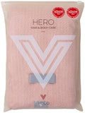 VOLO Hero Hair Towel | Ultra Soft, Super Absorbent, Quick Drying Nanoweave Fabric | Reduce Dry Time by 50% | Towel Wrap for All Hair Types | Reusable Packaging (Cloud Pink - Reusable Tote) by VOLO