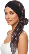 Ababalaya Satin Lined Head Wrap Chemo Headwear for Women by Ababalaya
