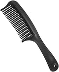 VOCOSTE Double Row Detangling Comb for Curly Hair, Black by VOCOSTE