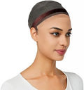Wig Cap for Women,Wig Grip Cap for Keeping Wigs in Place,Non Slip Caps with Velvet Grip Band Make Your Wigs Be Glueless(Brown,L) by lucicass