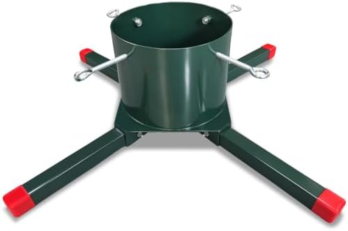 Welded Carbon Steel Christmas Tree Stand for Live Trees 5 to 12 Foot, for Goliath Trees Stand, 2.28-7.87 in Trunks and Trees up to 12 ft and 120 lb Tree Weight, 1.40 Gal Basin(5.29 L), 5-Year Warranty by Unknown