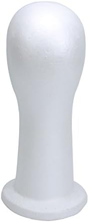 BHD BEAUTY 15" Styrofoam Foam Mannequin Manikin Display Head Wig Hat Stand White Foams Sale - Image 5
