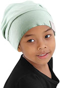Kids Beanie Sleep Hats Bonnet for Child Curly Frizzy Hair Daily by ELIHAIR