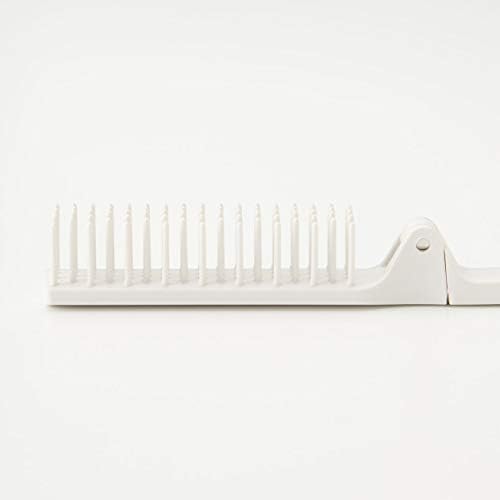 Muji Polypropylene Folding Hair Brush Hair Brush - Main Unit - Image 2