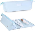 BAREFOOT CARIBOU Hair Tools Travel Bag and Heat Resistant Mat 17"(BabyBlue) by BAREFOOTCARIBOU