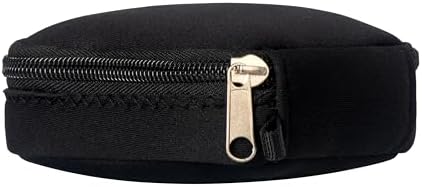 Mini Pouch for Organization, Soft Small Electronic Organizer Travel Storage Carrying Tech Bag Compatible with MagSafe Power Adapter, Laptop Accessories Cables, Cords, USB Drives, Earphones Black - Image 5