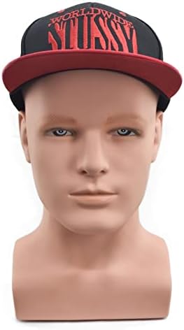 FanLin Male Mannequin Head Professional Manikin Head for Display Wigs Hats Headphone Mask Sunglasses Jewelry and Scravat Display Stand (Skin color) - Image 6