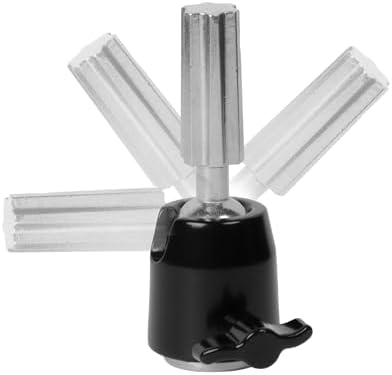 Mannequin Head Tripod Adapter, Metal Wig Stand Mount with 3/8" Thread - Image 3