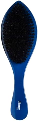 Diane Prestige 100% Soft Boar Bristle Curved Oval Wave Brush, D1707 by Diane