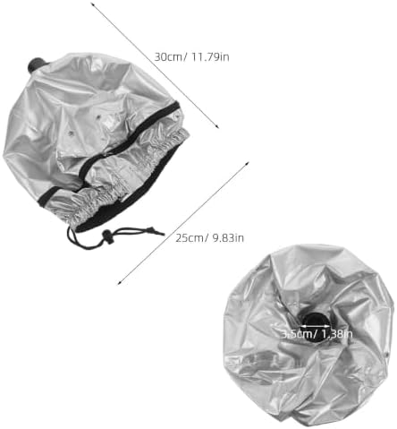 Soft Bonnet Hair Dryer Attachment, 3.5cm Interface Steam Cap - Image 2