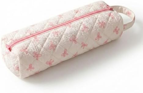 Hair Tools Travel Bag, Hair Tool Bag Organizer, Pink Bow by HJUHBDJ