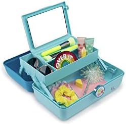Caboodles On-the-go Girl - Forever Fun Cosmetic Organizer, Make-up & Accessory Case, Turquoise Over Sky, 1 count (CAB56264B) - Image 3