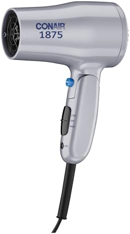 Conair Hair Dryer, Compact, Folding, Dual Voltage, Travel, 1875W by conair