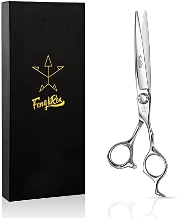 High-end Professional Extremely Very Sharp Barber Hair Cutting Scissors Hairdresser Shears For Hair 6.5 Inch Haircut Scissor Made Of Stainless Steel Alloy For Hairdressing Salon and Home Use by Fengliren%C2%AEDedicatedToScissorsForOver40Years