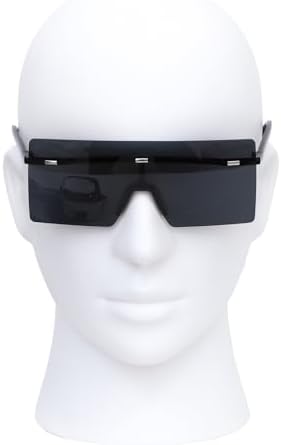 Male Mannequin Head Professional PVC Manikin Head for Display Wigs Hats Headphone Mask Sunglasses Scarf Jewelry Display Stand (Matte White) - Image 5