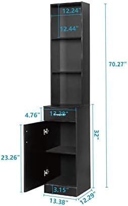 Vasitelan Beauty Salon Storage Hair Stylist Equipment Salon Barber Cabinet - Image 3