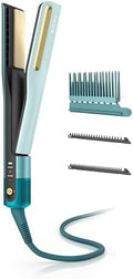 Shark SilkiPro Air Straightener & Blow Dryer, Flat Iron, Turquoise, HT400BL by Shark