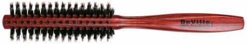 Spornette Deville Boar Bristle Round Brush for Women - Small Round Hair Brush for Blow Drying, Curling & Styling - Adds Shine, Volume & Lift to All Hair Types (1.5 Inch) by SPORNETTE