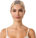 Built in silicone Wig Cap with Grip Band for Keeping Wigs in Place, More Full Cap-wide Transparent Lace for Lace Front Wigs .(Nude, M) by CorkHead