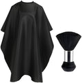 FEBSNOW Hair Cutting Cape Kit,Professional Barber Cape with Duster Brush by HOMECRAFTBEAUTYBABY