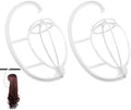 Dreamlover Hanging Wig Stand for Fast Drying Wig, White, 2 Sets by Dreamlover