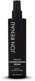 Jon Renau Fiber Love Synthetic Conditioning Spray, Leave In Conditioner for Wigs & Hair Extensions, Detangler Spray for Synthetic Hair, Paraben and Sulfate Free Wig Care, 8.5 oz by JonRenau