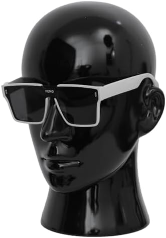 Male Mannequin Head Professional PVC Manikin Head for Display Wigs Hats Headphone Mask Sunglasses Scarf Jewelry Display Stand (Bright Black) - Image 5