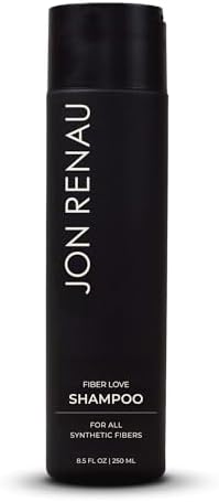 Jon Renau Synthetic Wig Shampoo, Paraben & Sulfate Free, Moisturizing and Gentle Cleanser for Wigs, Toppers, & Extensions, Safe for Colored Hair and Routine Wig Care, Helps Extend Fiber Longevity by JonRenau