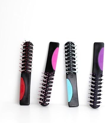 Cricket Static Free Volumizer Hair Brush - Styling, and Detangling All Hair Types, Long, Short, Thick, Thin, Curly, Straight, and Wavy, Drama Queen (Purple) - Image 6