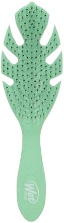 Wet Brush Go Green Hair Detangler Brush, Green - Detangling Hair Brush - Ultra-Soft IntelliFlex Bristles Glide Through Tangles & Gently Loosens Knots While Minimizing Pain, Split Ends & Breakage by WetBrush