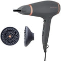 Hairitage Ionic Hair Blow Dryer & Diffuser + Concentrator Attachments, for All Hair Types, 1875 Watts, 3 Heat Settings & Cool Shot Locks-in Style, Best Lightweight Diffuser for Smooth Blowouts by Hairitage