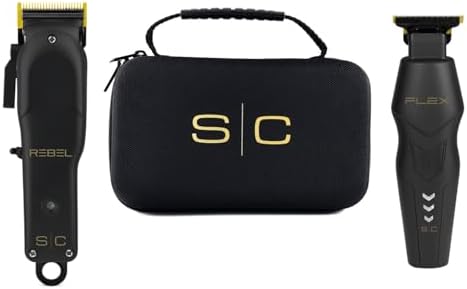 StyleCraft Flex Trimmer and Rebel Clipper Super Set with Travel Case by Unknown