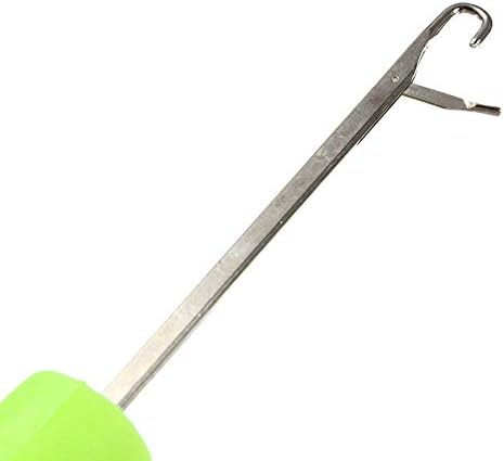 2Pcs Latch Hook Tool, Latch Hook Crochet Needle for Micro Braids, Hair Extension, Feather and Carpet - Image 5