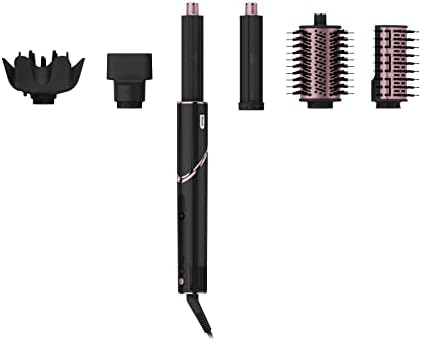 Shark HD440BK FlexStyle Air Drying & Styling System with Ultimate 6-Piece Accessory Set of Auto-Wrap Curlers, Curl-Defining Diffuser, Oval Brush, Paddle Brush & Concentrator Attachments, (Renewed) by Amazon+Renewed