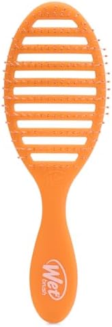 Wet Brush Speed Dry Hair Brush, Orange Crush (Summer Quencher) - Vented Design & Soft HeatFlex Bristles Are Blow Dry Safe - Ergonomic Handle Manages Tangles - Pain-Free Hair Accessories by WetBrush