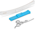 Original CreaClip Set and Scissors Hair Cutting Tool - As seen on Shark Tank - DIY Hair Styling Kit for Layers Bangs Bobs Trims Split Ends Professional Shears Hair Cutting Scissors/Shear by CreaProducts