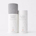 VOLO Super Hero XL Hair Towel - Ultra Soft, Quick Dry, Anti Frizz, Microfiber - Large Luna Gray by VOLO