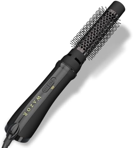 Lightweight Hot Air Brush | Upgraded 4-in-1 Blow Dryer & Volumizing Styler by Wazor
