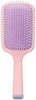 Paddle Hair Brush Women Blow Drying Professional Hairbrush Easy Grip Handle Hair Comb Straightening & Detangle Brush For Wet Dry Long Thick Thin Curly Natural Hair Salon Supplies (Pink) by UCLEVER
