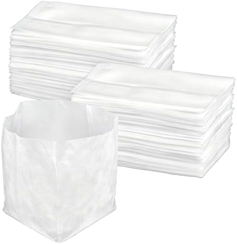DGZZI 100PCS 12x12cm Biodegradable Non Woven Seedling Bags Planting Containers Suitable for Vegetables Flowers Fruit Trees Seedlings by Unknown